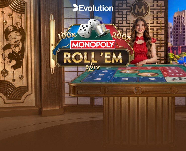 MONOPOLY Roll 'em Evolution